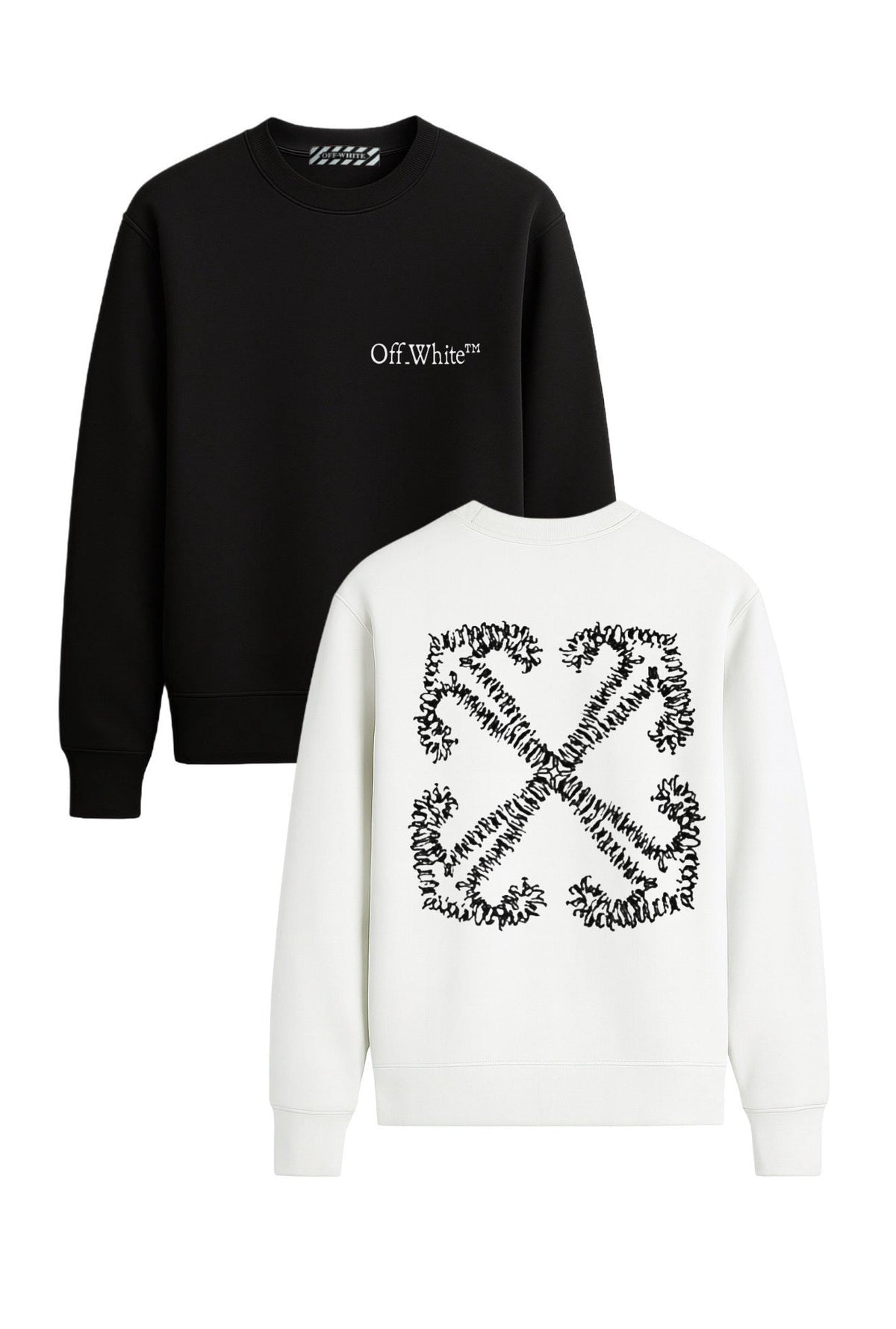 SUDADERA OFF WHIT£