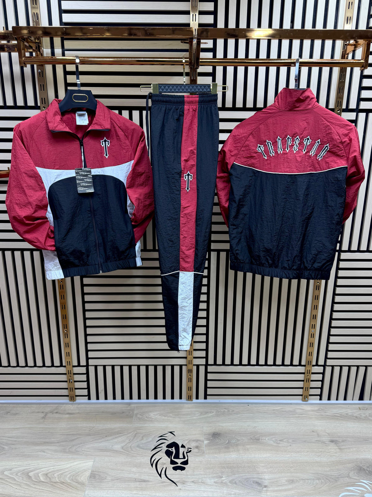 Chandal Trapstar rojo