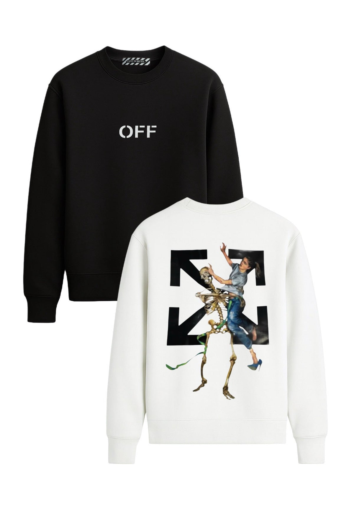 SUDADERA OFF WHIT£