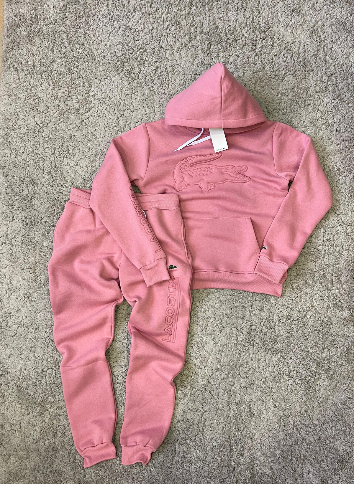 Chándal Lacoste rosa