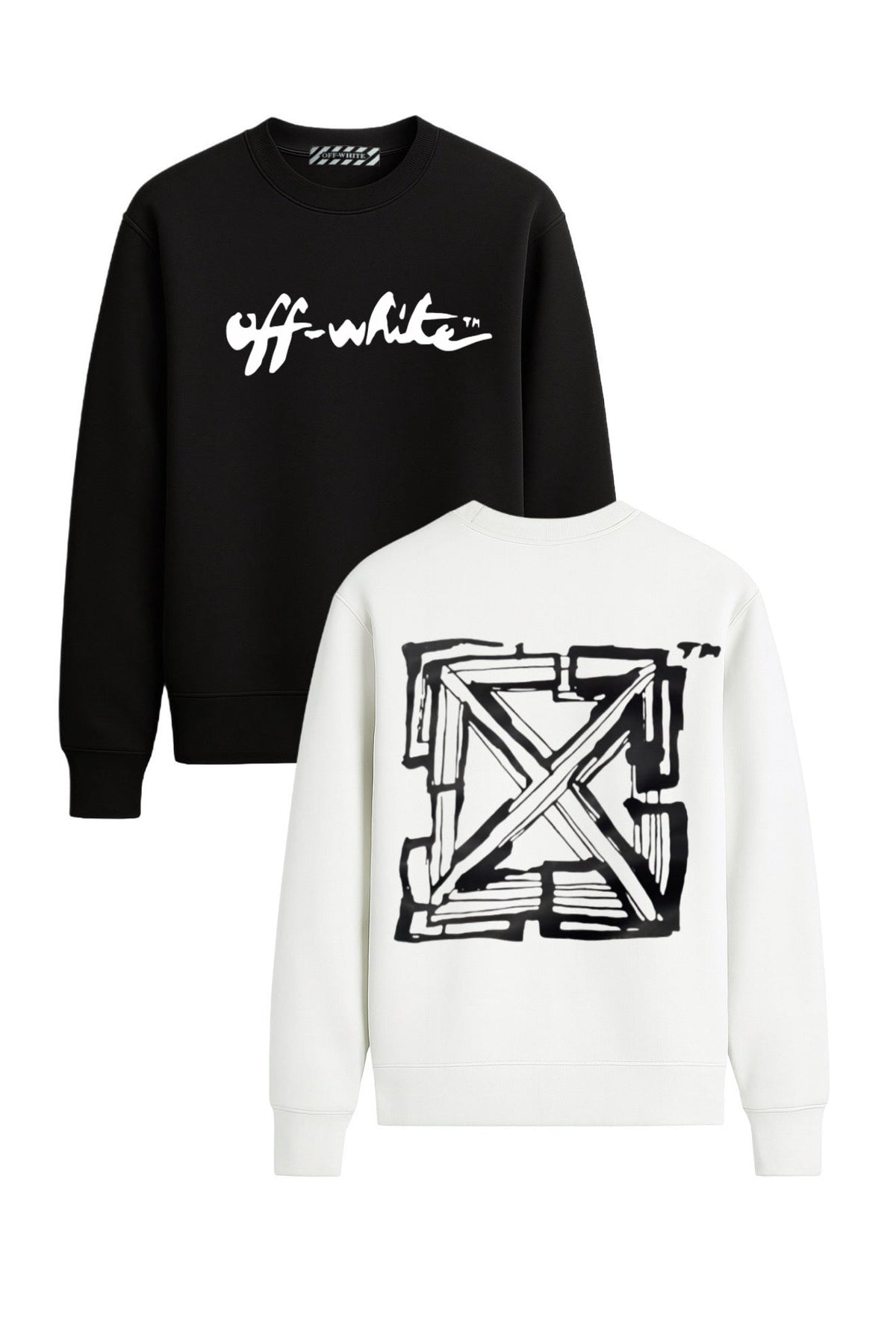 SUDADERA OFF WHIT£