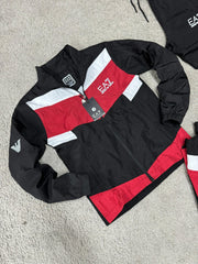 Chandal EMPORIO ARMANI negro y rojo