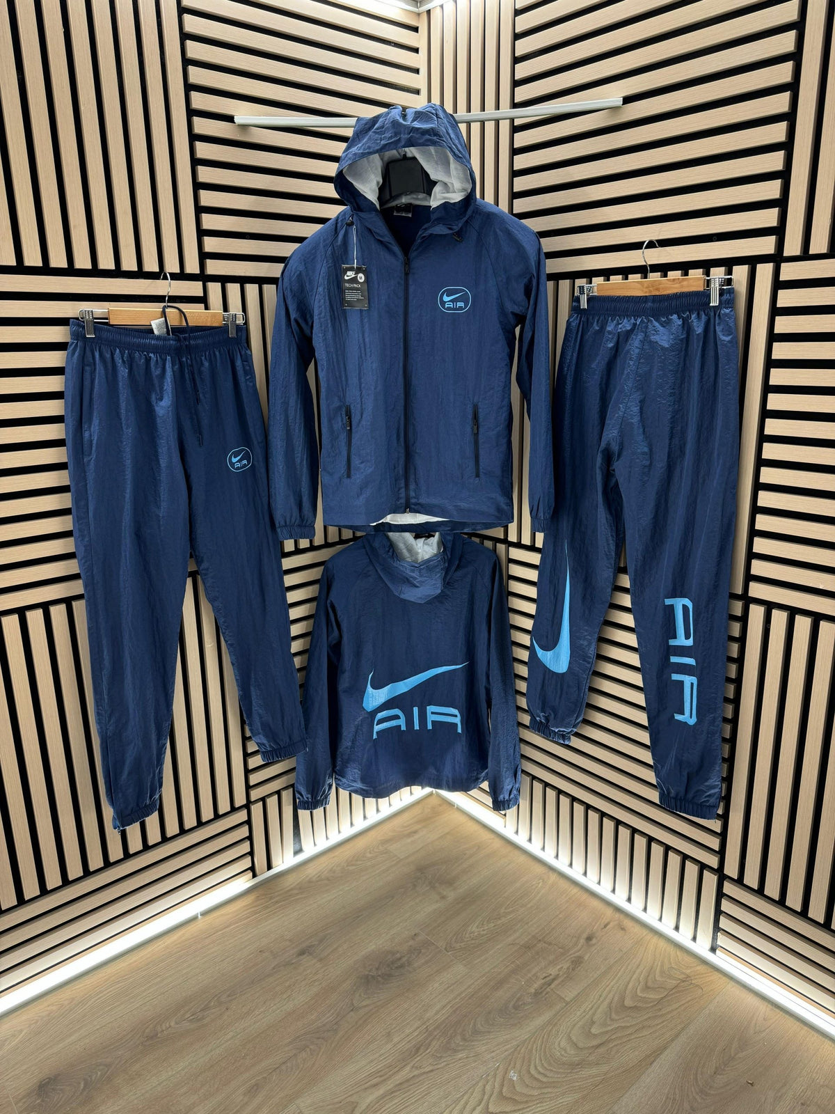 Chandal nike air azul marino